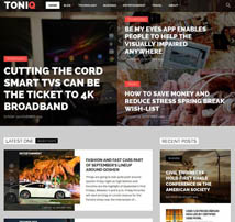 Toniq - Magazine WordPress Theme