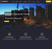 Batakoo - Modern Construction WP Theme