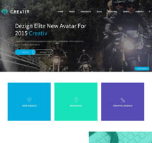 Creativ Business HTML5 Template with Page Builder