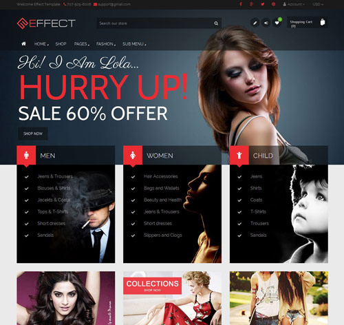 Effect - Responsive Shopify Theme