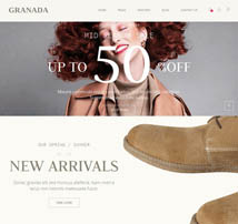 Granada - Premium Bootstrap eCommerce Template