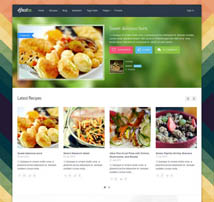 Gustos - Community-Driven Recipes, WordPress Theme
