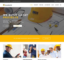 Housebuild - HTML Construction Business Template