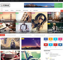 LifeMag - Responsive Magazine Joomla Template
