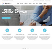 MedicalPlus - Health and Medical WordPress Theme
