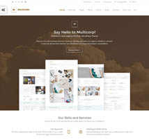 Multicorp WP - Clean Business WordPress Theme