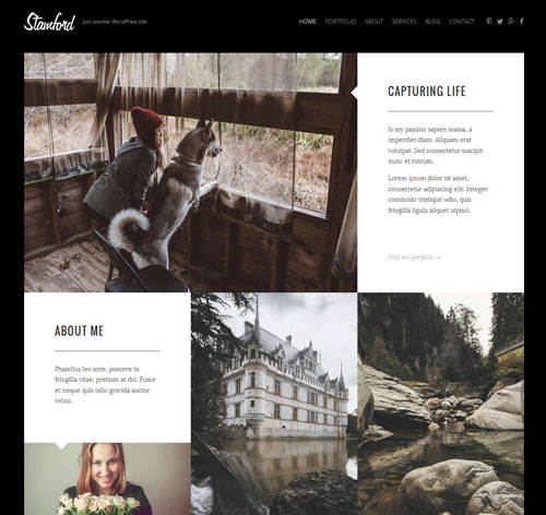 Stamford – Creative Photography WordPress Theme
