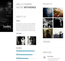 Tenden - Simple Creative Portfolio Theme