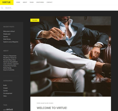 Virtue WordPress Theme