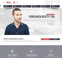 Biss Corporate HTML Themplate