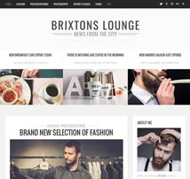 Brixton - Minimal & Personal WordPress Blog Theme