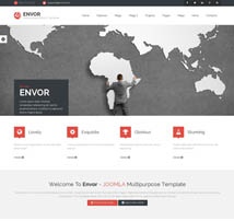 Envor — Fully Multipurpose Joomla Template