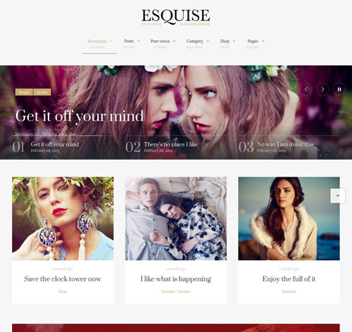 Esquise - Magazine WordPress Theme