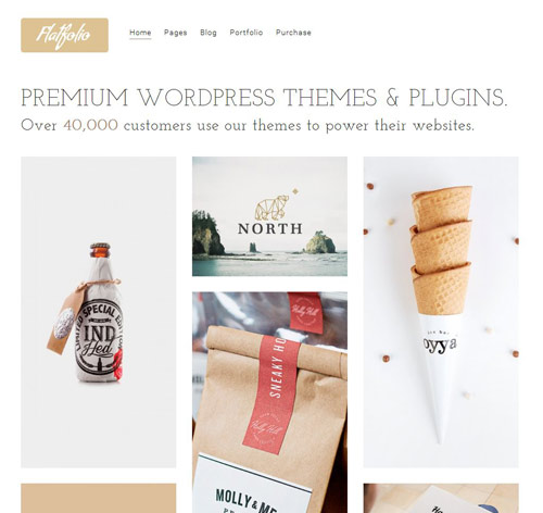 FLATFOLIO - Premium Portfolio & Agency HTML Theme