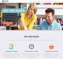 Mixer - Multipurpose HTML Template