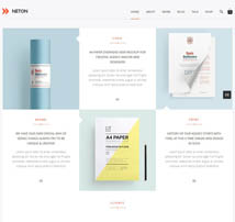 Neton – Minimal Agency HTML Template