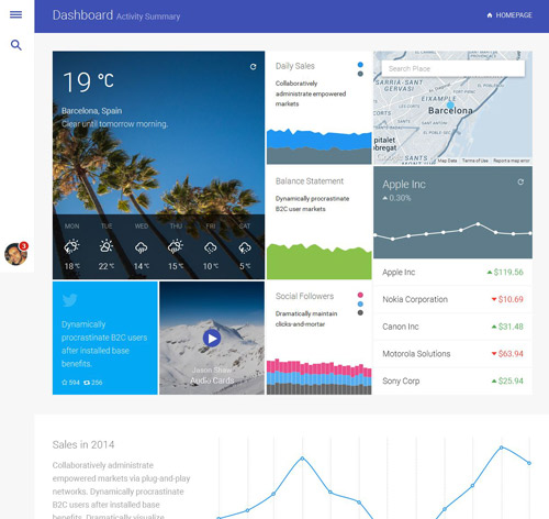 Pleasure - Material Design Responsive Admin Panel