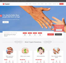 Savior - Charity & Donations WordPress Theme