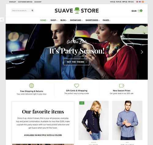 Suave - Multi-Purpose WooCommerce Theme