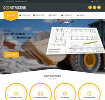 Construction - Building and Architecture WP Theme