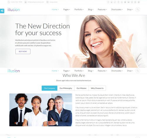 illusion - Premium Multipurpose Joomla Template