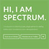 Spectrum : jQuery Background Color Transitions Plugin