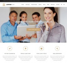 LawyerPlus - Legal Office WordPress Theme
