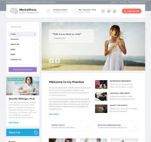 MentalPress - Psychology, Counseling & Medical WP