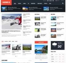 News II - Responsive News/Magazine Joomla Template