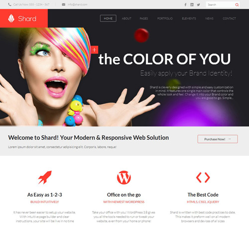 Shard - Multipurpose Business HTML5 Template