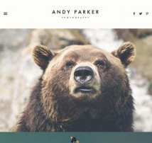 Andy Parker - Creative Photography & Portfolio WordPress Theme