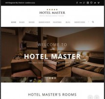 Hotel Master - Hotel Booking WordPress Theme