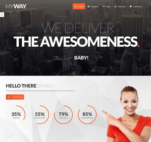 MyWay Multipurpose Creative Wordpress Theme