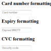 Payment : JavaScript Library for Payment Forms