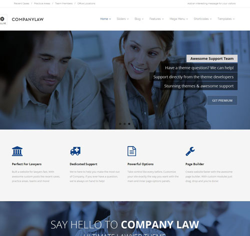 CompanyLaw - Lawyer & Attorney WordPress Theme