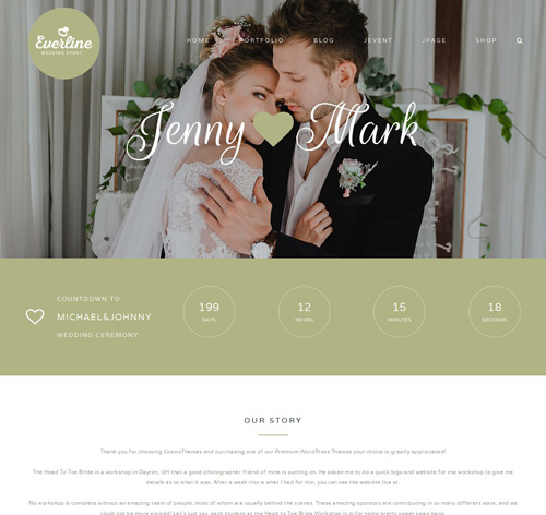 Everline - Wedding Joomla Template