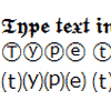 Unicoder.js : JavaScript library for Artistic Unicode Alphabets