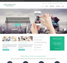 ROOK - Multipurpose Onepage Retina Theme