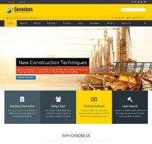 Somnium - Building Business Joomla Template