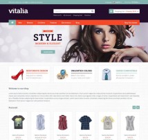 Vitalia - Multipurpose eCommerce HTML Template