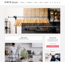 Chic Responsive Blog & WooCommerce WordPress Theme