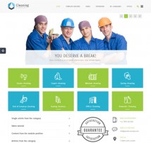 Cleaning Company - multipurpose services Joomla