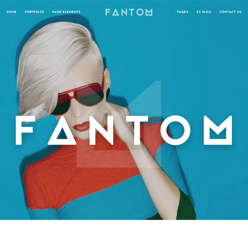 Fantom - Joomla template for Creative Business