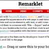Remarklet : jQuery Visual Editor Bookmarklet