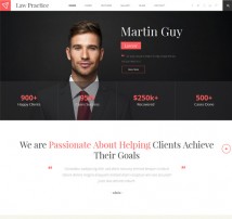 LAW PRACTICE, Lawyer WordPress Theme