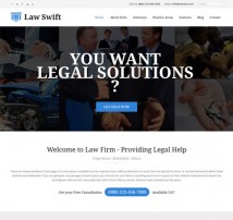 Law Swift - Lawyer & Notary Joomla Template