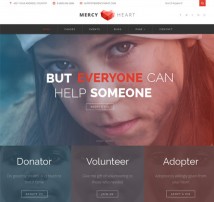 Mercy Heart - Modern Charity WordPress Theme