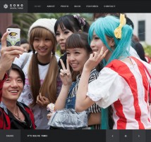 SOHO - Fullscreen Photo & Video Drupal Theme