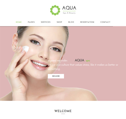 Spa and Beauty Joomla VirtueMart Template