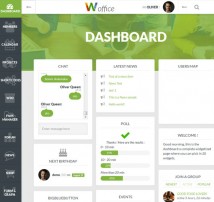 Woffice - Intranet/Extranet WordPress Theme